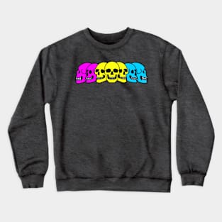 Pride Skulls Pansexual Crewneck Sweatshirt